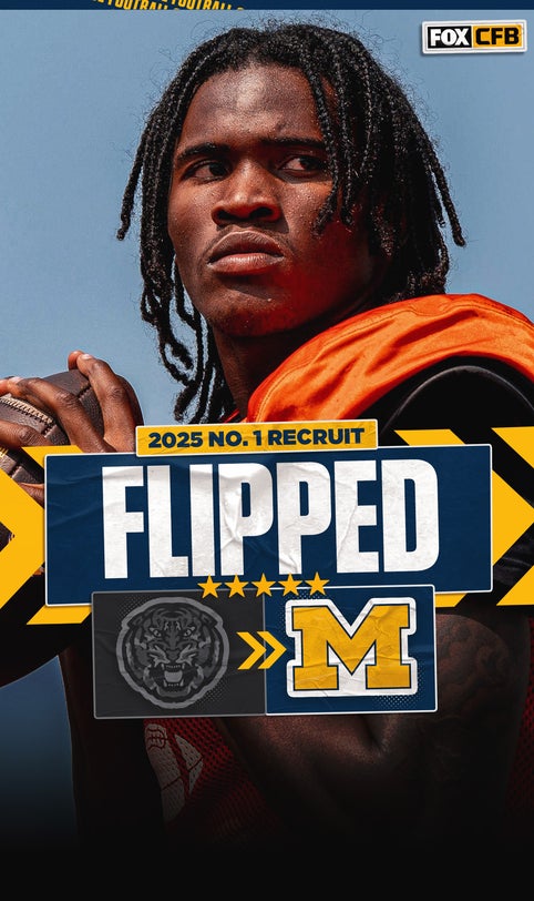 Top high school football prospect Bryce Underwood flips to Michigan from LSU