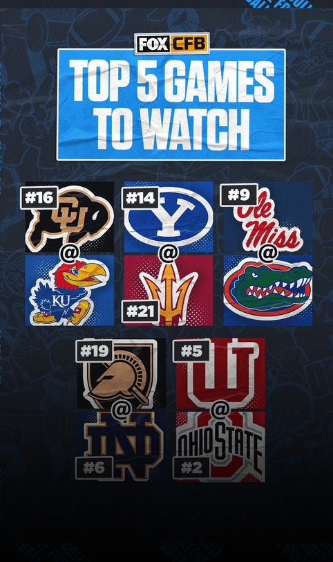 College football Week 13 preview: Five best games to watch this weekend
