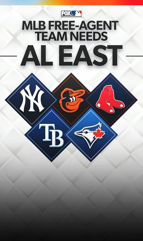 Three biggest free-agent needs for Yankees, Orioles, Red Sox, Blue Jays, Rays