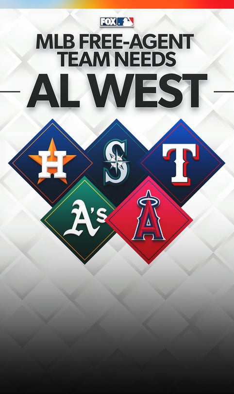 Three biggest free-agent needs for Astros, Mariners, Rangers, A's, Angels
