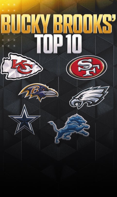 NFL top-10 rankings: Chiefs top Lions; Steelers, Bills, Eagles climb; Falcons drop out