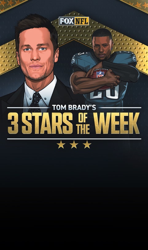 Tom Brady's 3 Stars of Week 12, including Eagles' Saquon Barkley