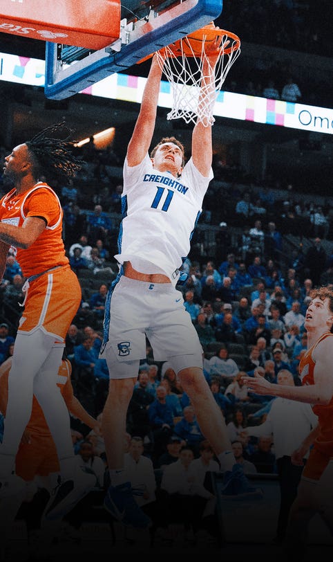 Ryan Kalkbrenner scores 49 points as No. 15 Creighton wins opener 99-86 over UT-Rio Grande Valley