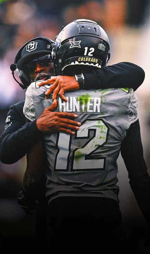 Upset Deion Sanders plans to give Travis Hunter his Jim Thorpe trophy after snub