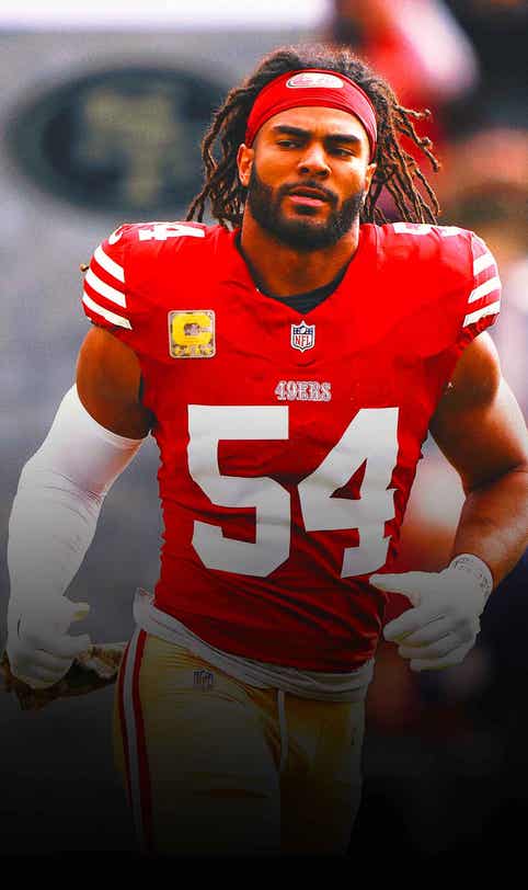 49ers LB Fred Warner has been playing through a broken bone in his ankle