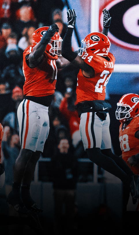 No. 6 Georgia rallies to beat Georgia Tech 44-42 in eighth overtime, bolsters playoff hopes