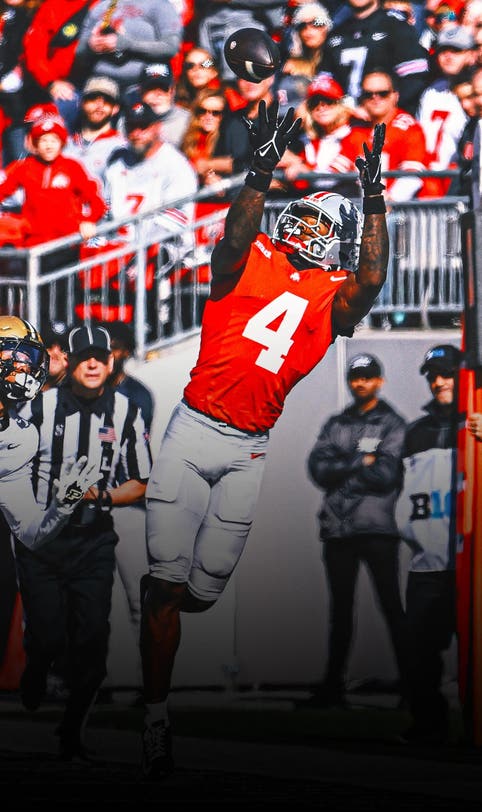 Ohio State's Jeremiah Smith breaks Cris Carter's freshman receiving TD record