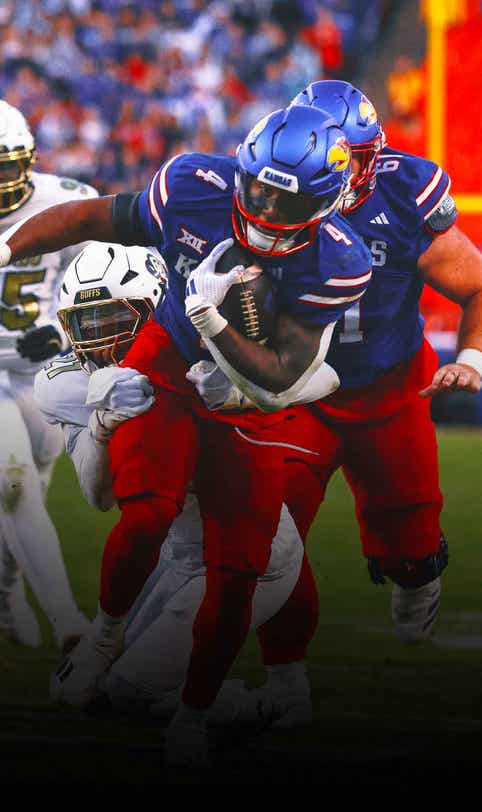 Kansas beats No. 16 Colorado 37-21 as Buffs' Big 12 title hopes take hit