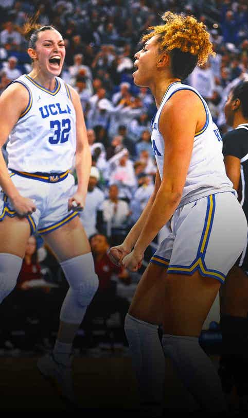 No. 5 UCLA stuns No. 1 South Carolina 77-62, ending Gamecocks' 43-game win streak