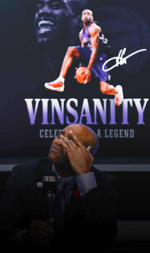 Toronto Raptors retire Vince Carter's jersey in emotional ceremony