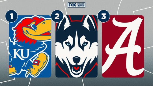 COLLEGE BASKETBALL Trending Image: College basketball rankings: Kansas, UConn, Gonzaga on top