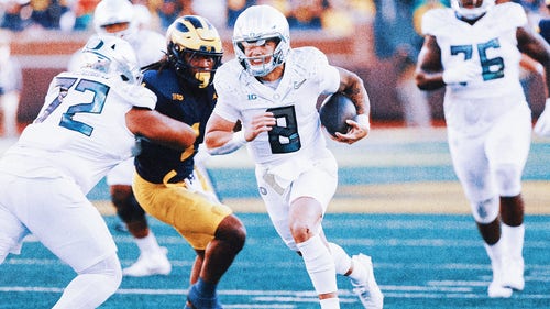 NEXT Trending Image: Heisman hopeful Dillon Gabriel leads No. 1 Oregon to 38-17 win over Michigan