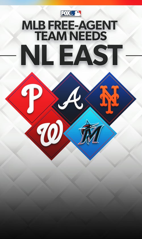 MLB Free Agency: Biggest Needs for Phillies, Mets, Marlins, Braves, Nationals