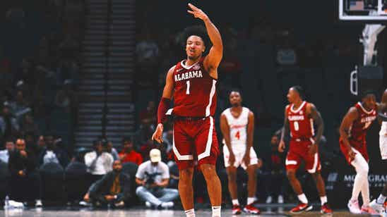 No. 9 Alabama outlasts No. 6 Houston 85-80 in overtime at Players Era Festival