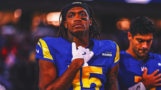 Rams don't suspend WR Demarcus Robinson after arrest on DUI suspicion