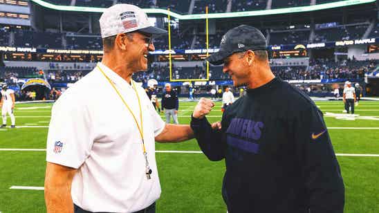 John Harbaugh moves to 3-0 vs. brother as Ravens beat Chargers 30-23