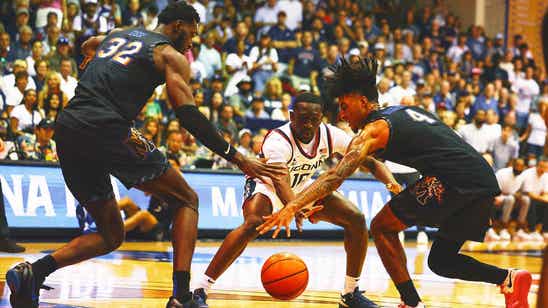Memphis beats No. 2 UConn 99-97 in overtime to tip off Maui Invitational