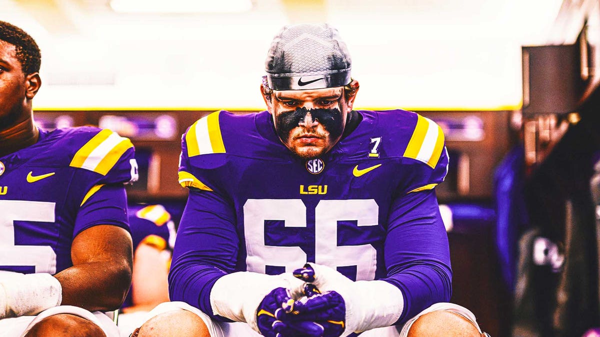 Caleb Williams could use some protection from a stout force upfront in Will Campbell. (Photo by Gus Stark/LSU/University Images via Getty Images)