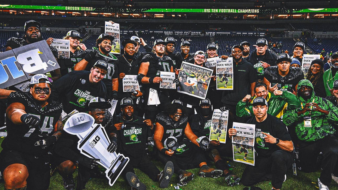 AP Top 25: Oregon, Georgia, Notre Dame, Texas, PSU top poll going into CFP