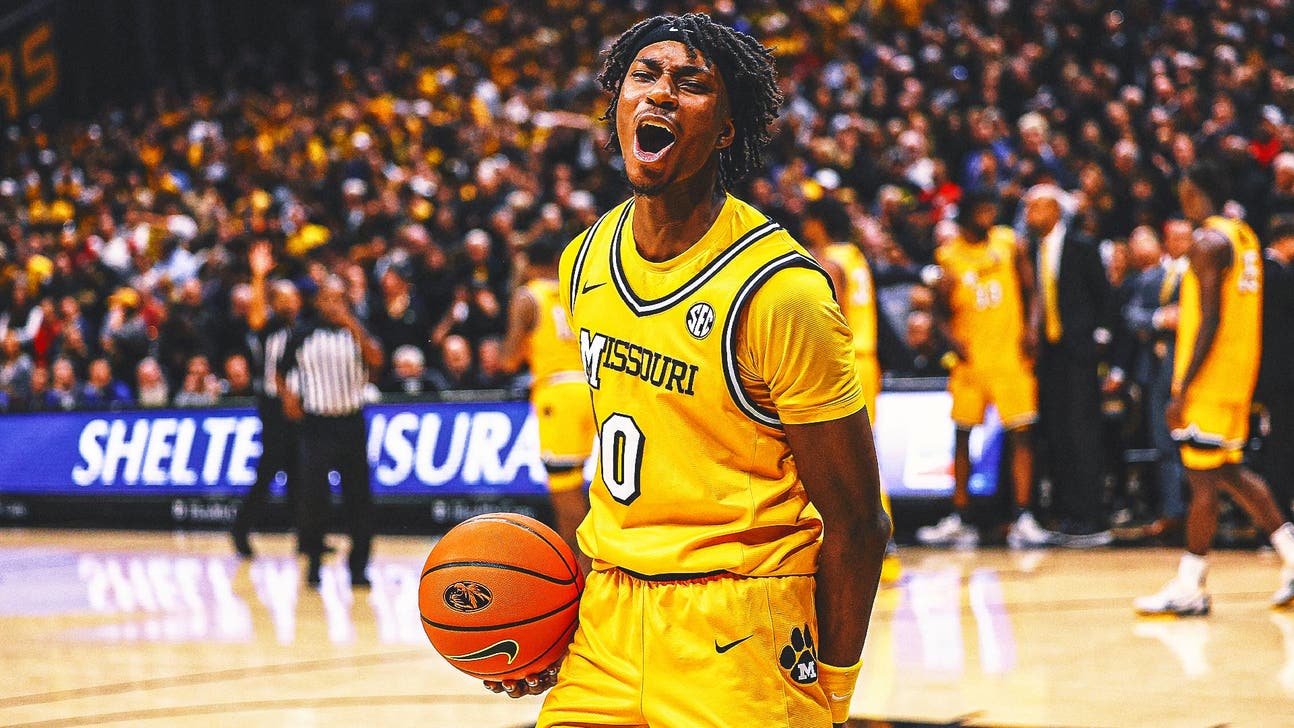 Tamar Bates scores 29 points to help Missouri upset No. 1 Kansas 76 67 FOX Sports