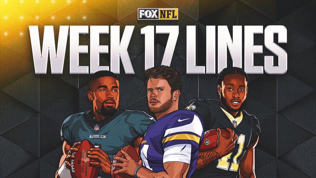 2024 NFL odds Week 17: Lines, spreads for all 16 games