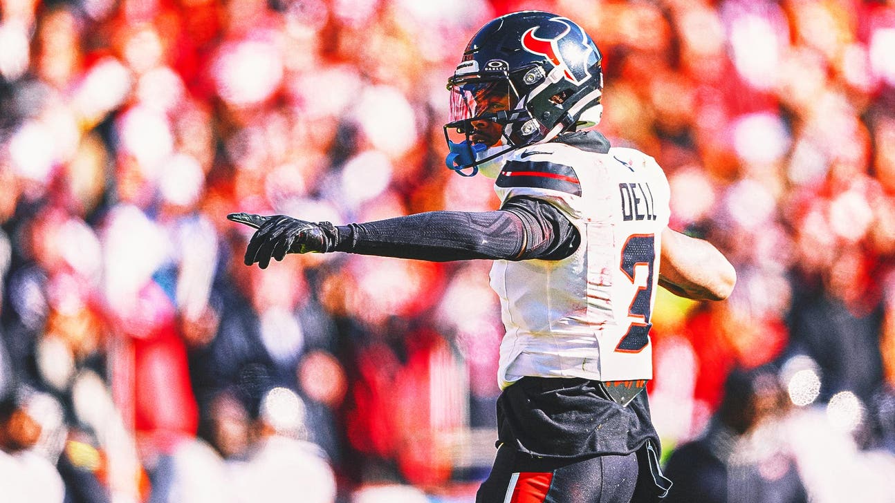 Texans WR Tank Dell out for season after dislocating knee, tearing ACL