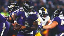 NEXT Trending Image: An angry Lamar Jackson helps Ravens clinch as Tom Brady's LFG Player of the Game