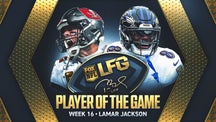 NEXT Trending Image: Tom Brady's LFG Player of the Game for Week 16: Ravens QB Lamar Jackson