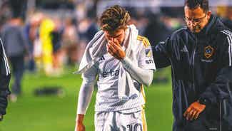 Next Story Image: LA Galaxy midfielder Riqui Puig will miss MLS Cup final after tearing ACL