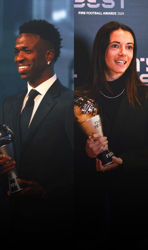 Vinícius Júnior, Aitana Bonmati win FIFA best player of the year awards