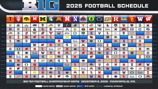 Big Ten Conference releases 2025 football schedule