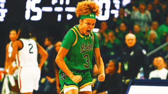 Notre Dame jumps to No. 3 in women's AP Top 25  poll; UCLA remains No. 1