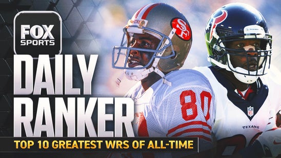 Who are the 10 best wide receivers of all-time?
