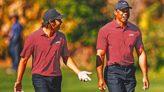 Tiger Woods' 15-year-old son Charlie sinks hole-in-one in PNC Championship