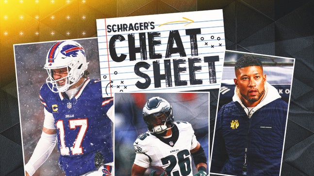 Schrager's Cheat Sheet: Best Bills team ever? Bears' dark-horse HC candidate