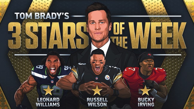 Tom Brady's 3 Stars of Week 13, including Steelers' Russell Wilson