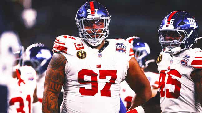 Giants place DT Dexter Lawrence on injured reserve, likely ending his season