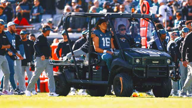 Jaguars unsure if QB Trevor Lawrence will be shut down after violent hit