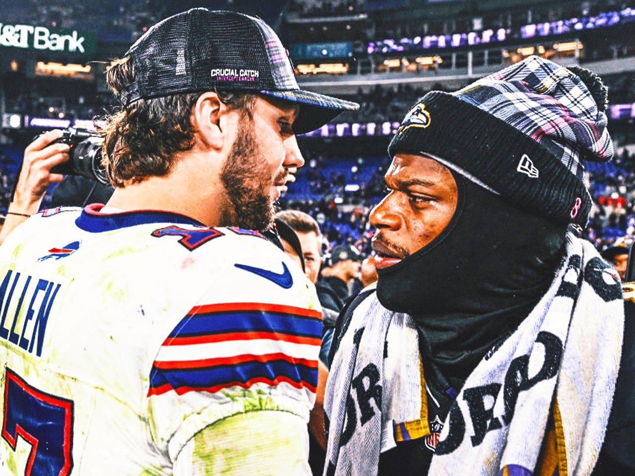 Why the MVP race between Josh Allen and Lamar Jackson is such a tough  choice | FOX Sports