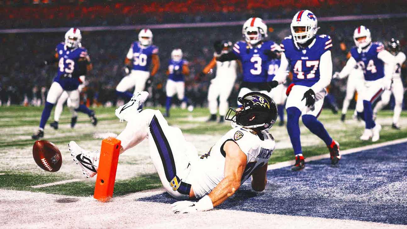 Lamar Jackson, John Harbaugh defend Mark Andrews after miscues in Ravens-Bills