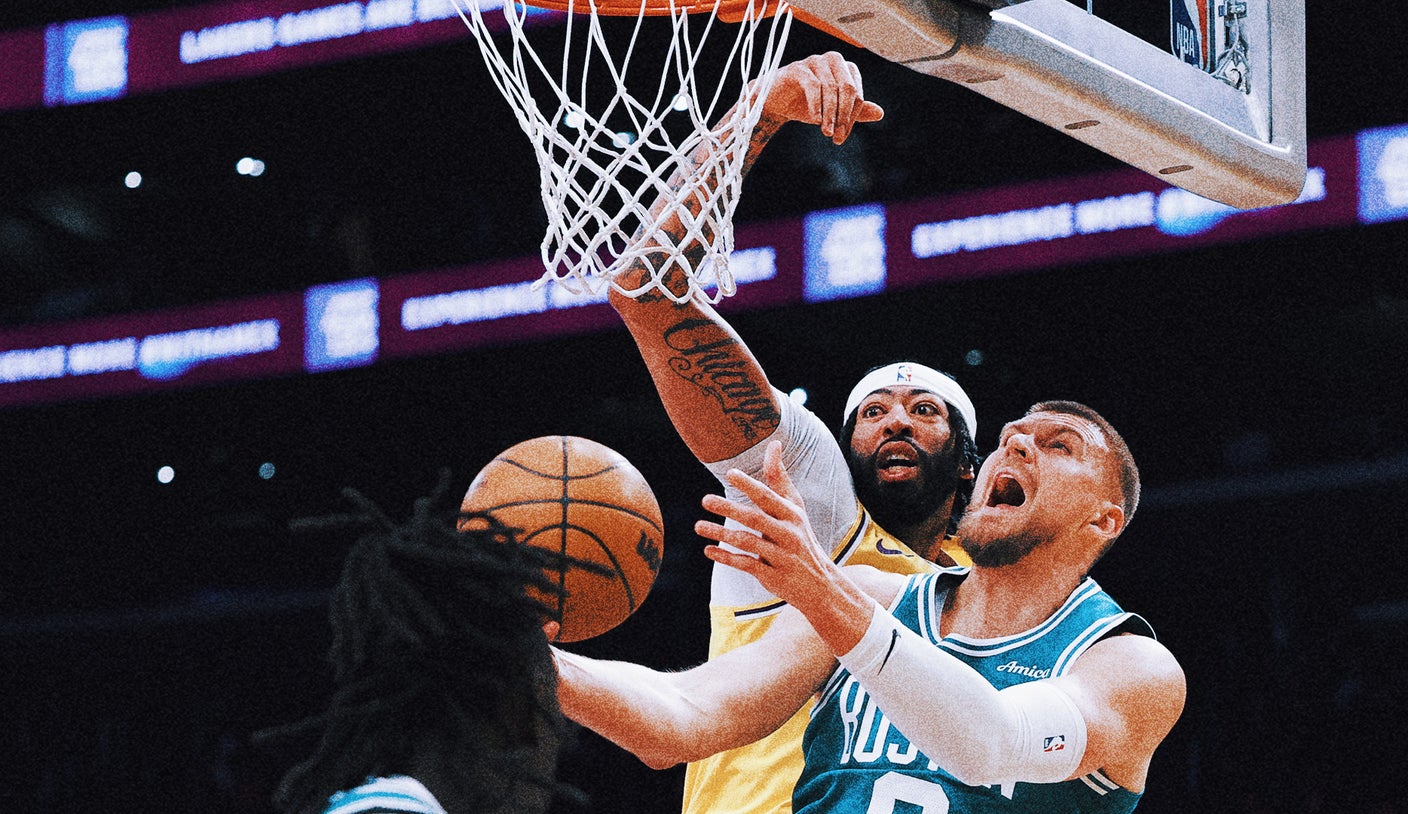 Anthony Davis leads Lakers to largest regular-season victory over Celtics since 2007