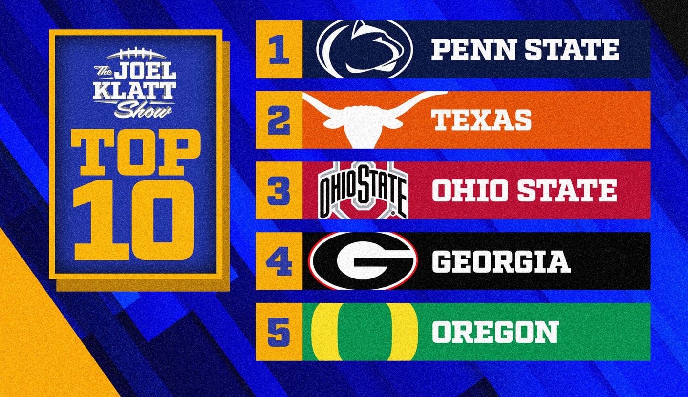 College Football rankings: Joel Klatt’s way-too-early top 10 for 2025