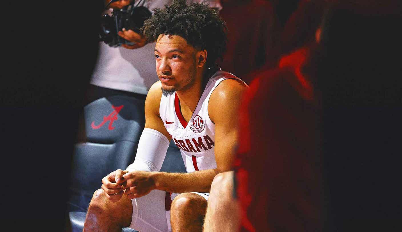 L’allenatore dell’Alabama Nate Oats (Sorta) spiega perché ha seduto il miglior marcatore Mark Sears vs. LSU L’allenatore dell’Alabama Nate Oats (Sorta) spiega perché ha seduto il miglior marcatore Mark Sears vs. LSU