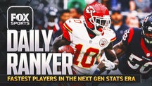 NEW ORLEANS SAINTS Trending Image: Who are the 10 fastest players in the NFL Next Gen Stats era?