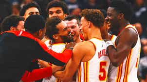 NBA Trending Image: Trae Young's half-court heave lifts Hawks to buzzer-beating win over Jazz
