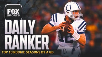 Next Story Image: What are the 10 best seasons by a rookie QB in NFL history?
