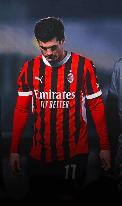 Christian Pulisic limps out of AC Milan match, sparking new injury fears