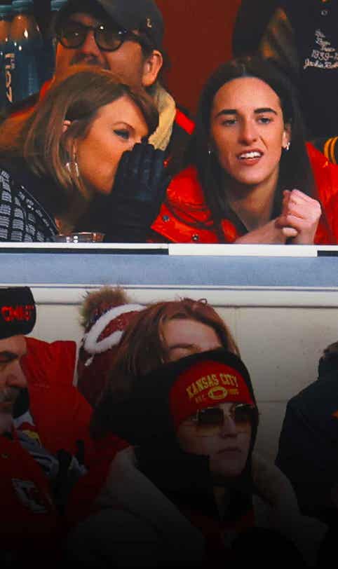 Taylor Swift returns to Arrowhead Stadium to watch Chiefs alongside Caitlin Clark