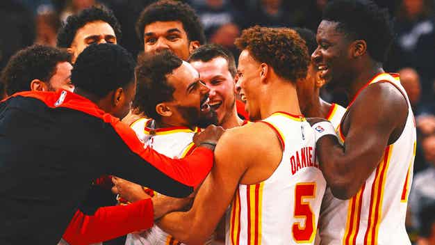 Trae Young's half-court heave lifts Hawks to buzzer-beating win over Jazz