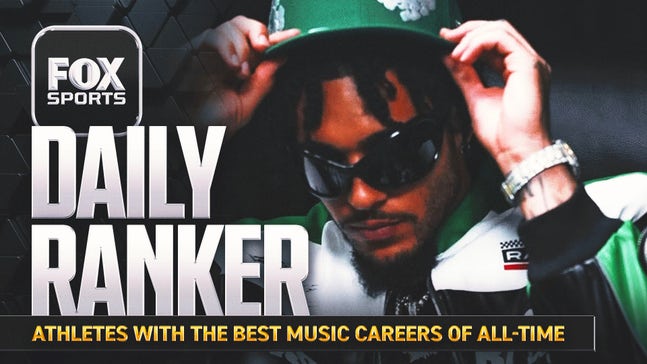 Who are the 10 athletes with the best music careers of all time?